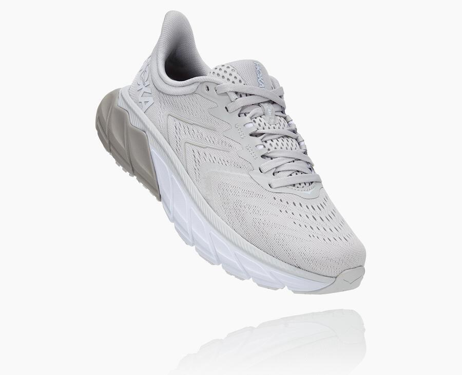 Hoka One One Running Shoes Womens Grey - Arahi 5 - 84675JIKP